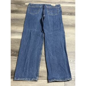 1996 Vintage Levi’s 540 Relaxed Fit Brown Tab Dark Wash Jeans - Men’s 44x34